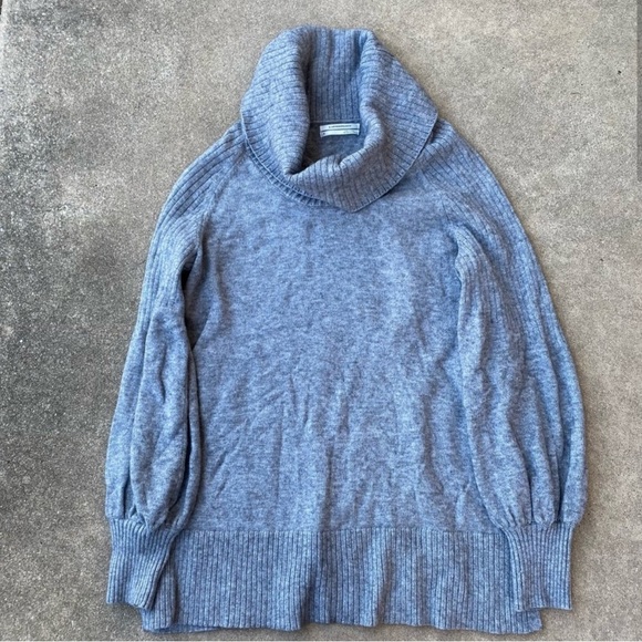 Anthropologie Paloma Knit Tunic Cowl Neck Sweater - Picture 5 of 5